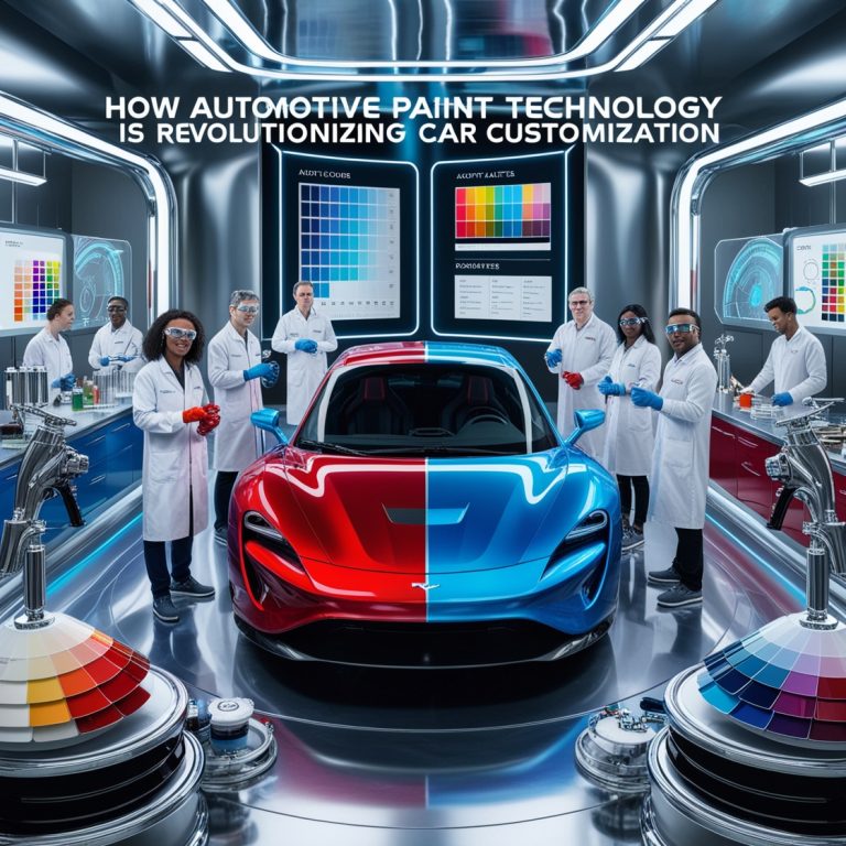 How Automotive Paint Technology is Revolutionizing Car Customization