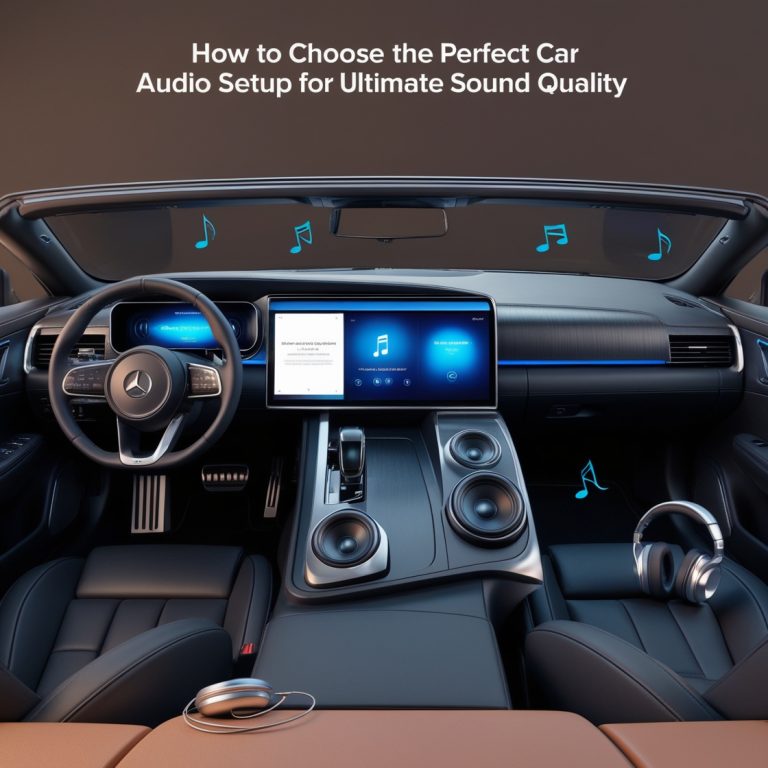 How to Choose the Perfect Car Audio Setup for Ultimate Sound Quality